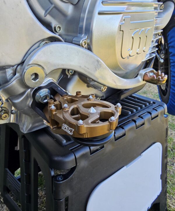 Podnóżki Supermotard TM Racing SM Project — bronze - zdjęcie 2
