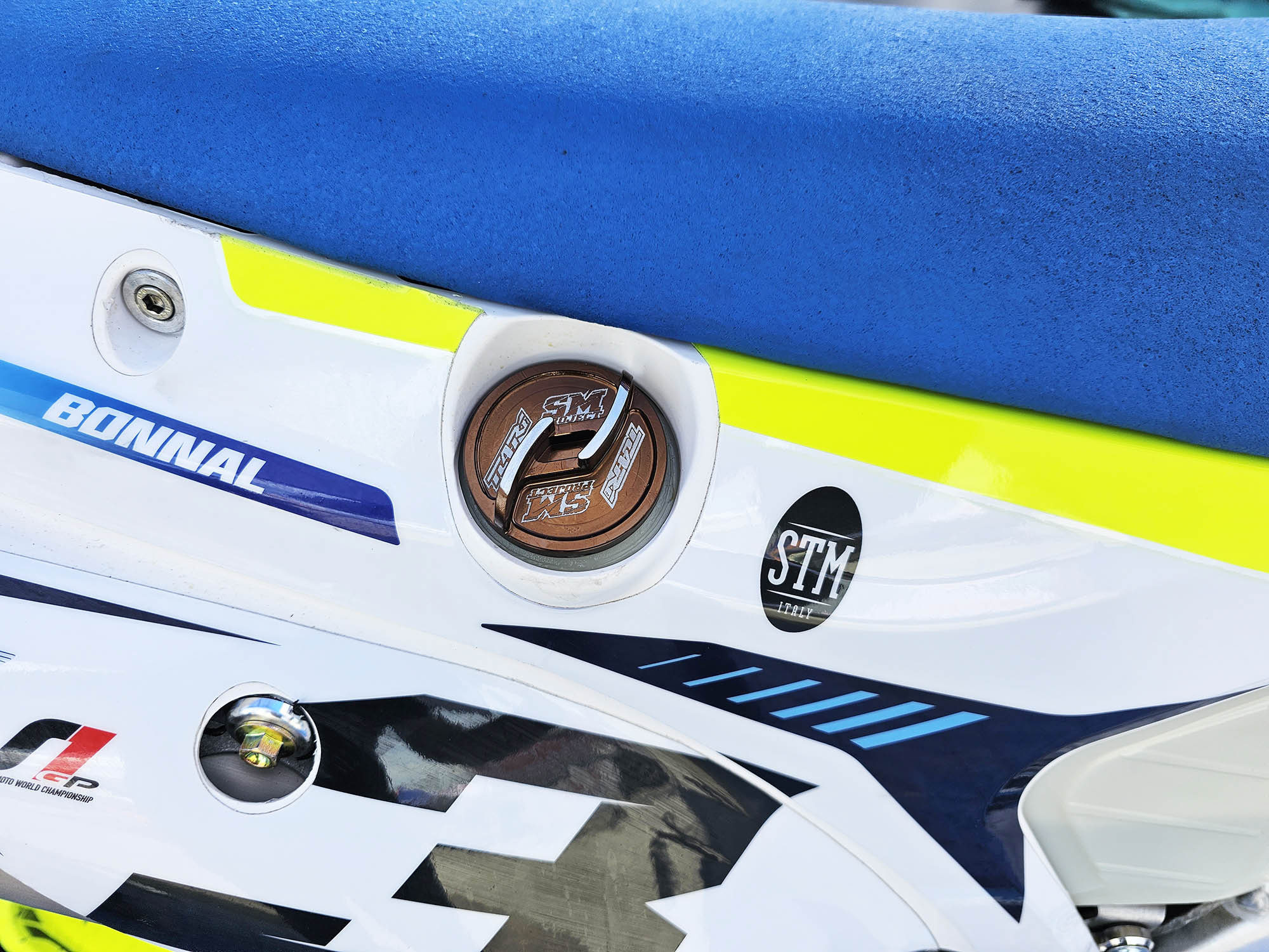 Korek wlewu paliwa TM Racing 4-stroke (bronze) - zdjęcie 2